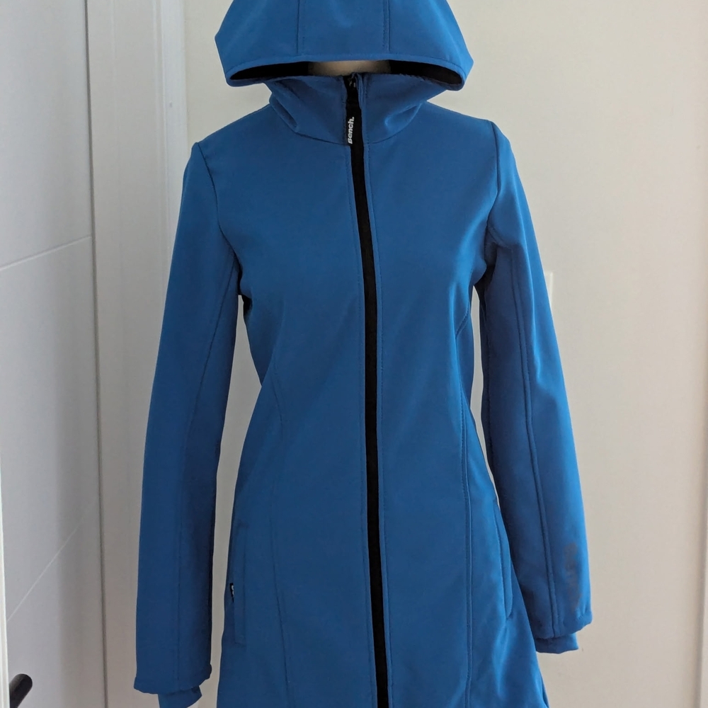 Bench Women's Vibrant Blue Raincoat